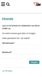 Mobile Screenshot of intranet.lier.be
