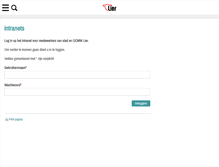 Tablet Screenshot of intranet.lier.be